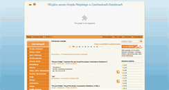 Desktop Screenshot of mapa.czechowice-dziedzice.pl