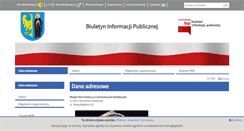 Desktop Screenshot of bip.mdk.czechowice-dziedzice.pl