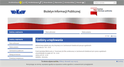 Desktop Screenshot of bip.pkm.czechowice-dziedzice.pl