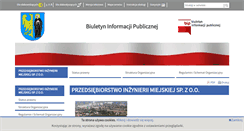 Desktop Screenshot of bip.pim.czechowice-dziedzice.pl