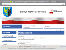 Tablet Screenshot of bip.zopo.czechowice-dziedzice.pl